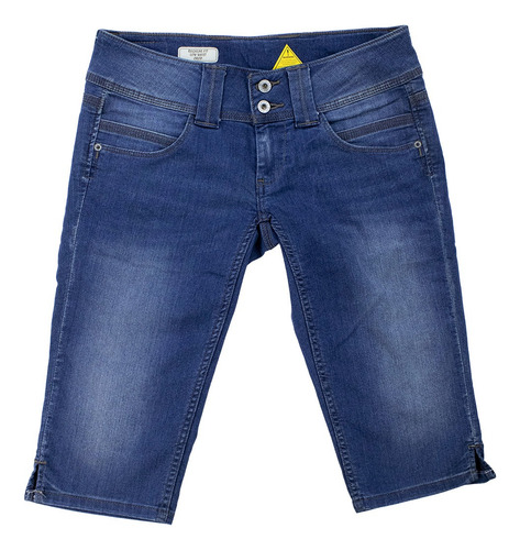 Short Para Dama, Pepe Jeans, Cintura Baja, Venus Crop