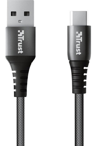 Cabo Carregador Keyla Extra-forte Usb-c 1 Metro Trust T23571