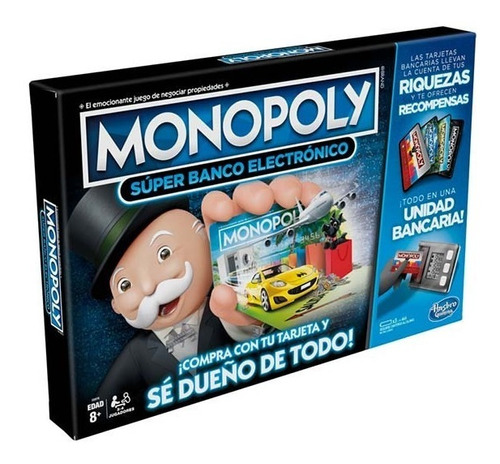Monopoly Banco Electrónico Ultimate Banking Hasbro / Diverti