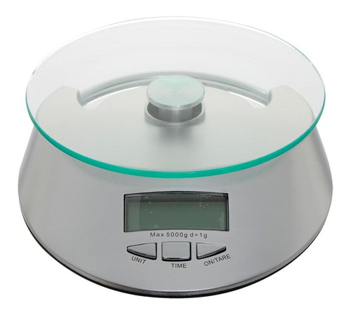 Balança Digital De Precisão Vidro Cozinha Até 5kg Mimo Style