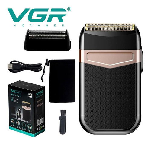 Maquina Afeitadora Eléctrica Vgr V-331 Recargable Usb