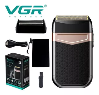 Maquina Afeitadora Eléctrica Vgr V-331 Recargable Usb