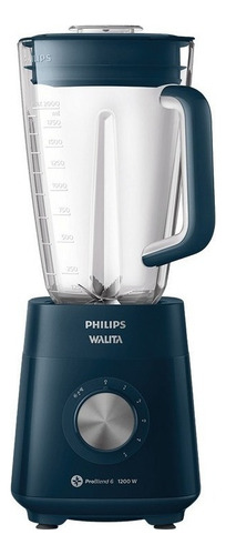 Liquidificador Philips Walita Serie 5000 RI2240 2 L azul com jarra de san 220V - Inclui 2 acessórios