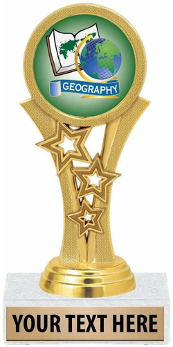 Trofeo Geografia Crown Awards Geography Starbeam 5 1 2 