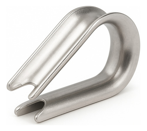 Sapatilha Leve Em Aço Para Cabo De Aço 1/8 Galvanizada 20und