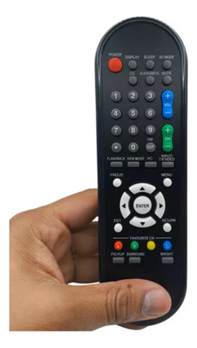 Control Remoto Sharp Lcd, Led, Plasma. Alternativo Con Pilas