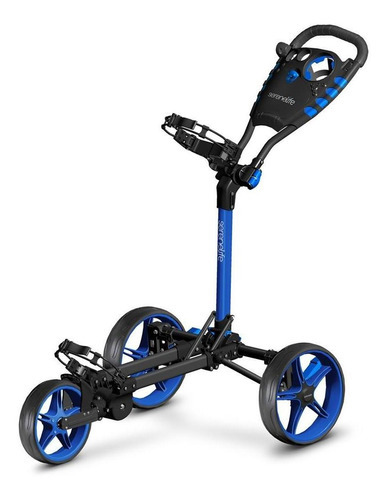 Carrito De Golf Con 3 Ruedas Serenelife Slg3w Color Azul