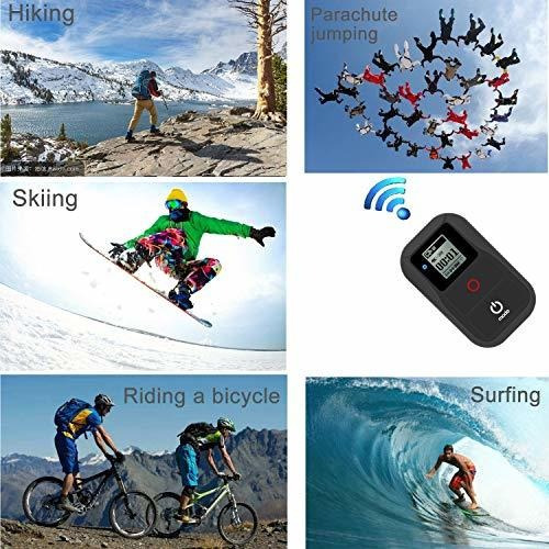 Imagen 4 de 10 de Mando A Distancia Wifi Compatible Para Gopro Hero 8/7black/6
