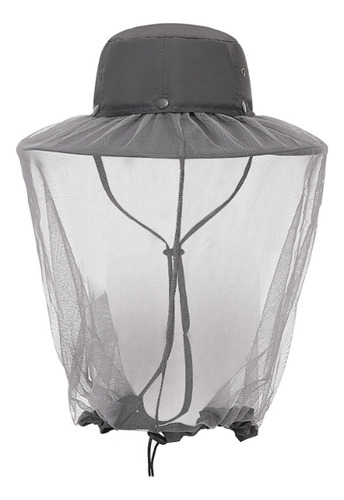 Sombrero De Mosquitera Upf 50+ Con Malla Oculta Para Senderi