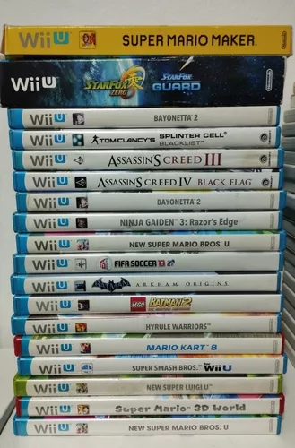 Nintendo Wii U Branco [usado] +3 Jogos Originais - Escorrega o Preço