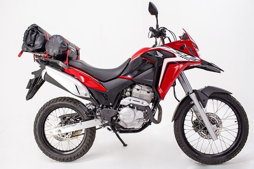 Imagen 7 de 9 de Maleta Moto Impermeable Drybag Fire Parts Negra 25 Lts