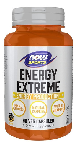 Energy Extreme 90caps, Energía Extrema, Now Sports