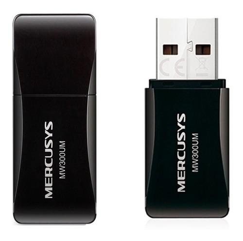Imagen 4 de 6 de Adaptador De Red Extensor Wifi Usb 300mbps Mw300um Mercusys