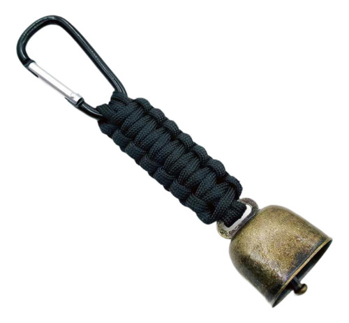 Campana De Oso Protectora De Metal Colgante, Negro