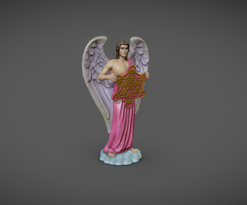 3dbauerstudio Arcángel Metatron Archivo Stl 3d Estatua