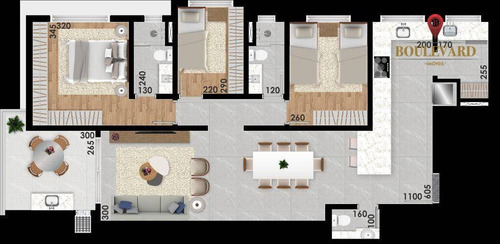 Imagem 16 de 18 de Apartamento Novo, Com 2 Dormitórios À Venda, 77 M² Por R$ 660.200 - Água Verde - Curitiba/pr - Ap0398
