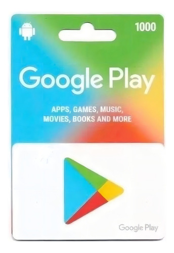 4 Tarjetas Para Google Play De (código)