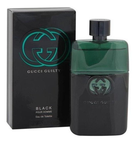 Edt 3.0 Onzas Gucci Guilty Black Por Gucci Para Hombre En