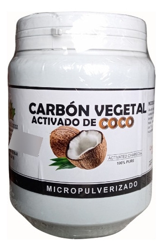 Carbón Activado De Coco Micropulverizado - 500 G