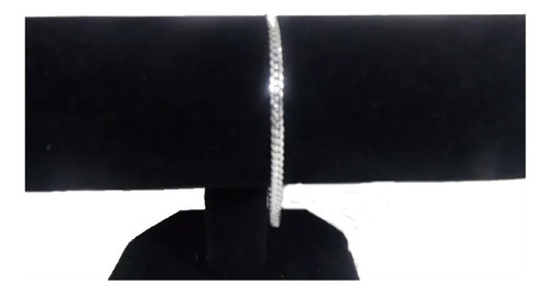 Cordão Italiano Fino Grumet 70 Cm 2,9mm + Pulseira Prata 925