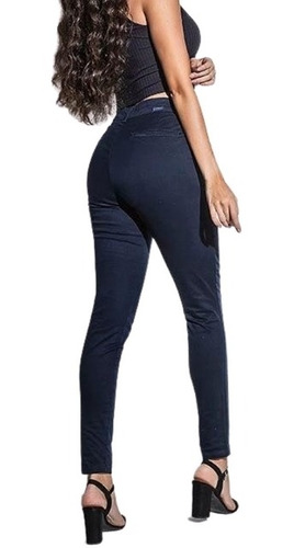   Calça Jeans Feminina Sarja Luxo Confortável