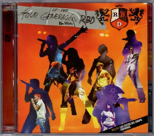 Rbd - Tour Generación Rbd En Vivo - Cd + Dvd