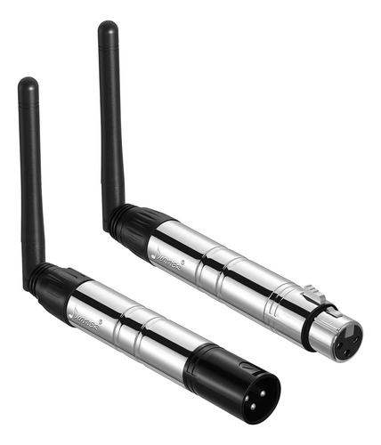 2pcs Dmx512 Dmx Dfi Dj 2.4g Inalámbrico 1 Receptor Con Cúpul