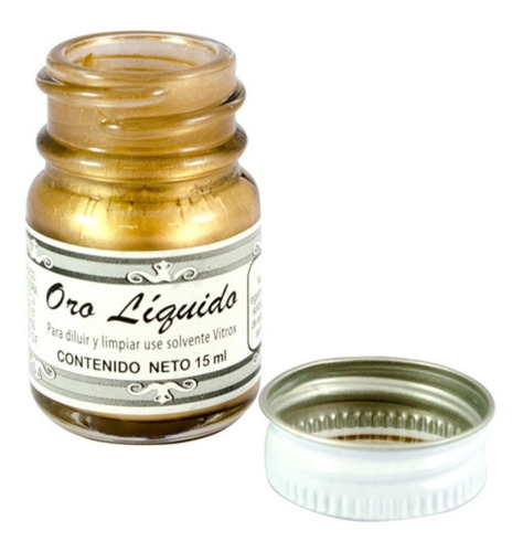 Oro Viejo Líquido Artesanías Decoracion Policraft Rodin 15ml