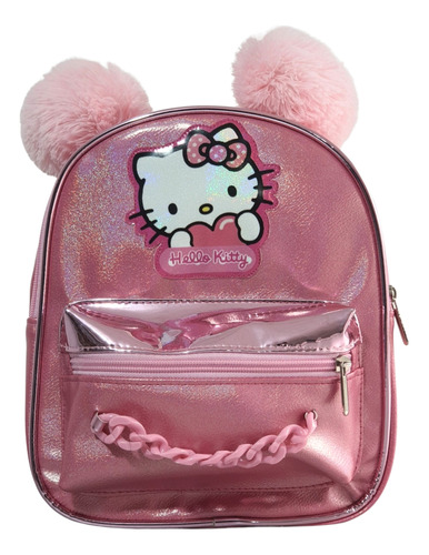 Morral Hello Kitty / Kuromi Mediano Pompones