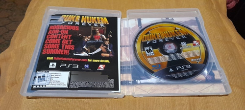 Juego De Ps3 Duke Nukem Forever, Físico Y Usado (Usado)