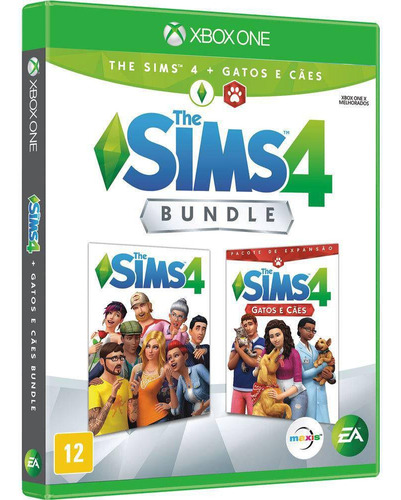 Game Bundle The Sims 4 Cães E Gatos - Xbox One