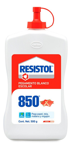 Pegamento Blanco Resistol 850 500 Gr