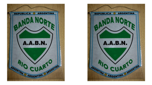 Banderin Mediano 27cm Banda Norte Rio Cuarto