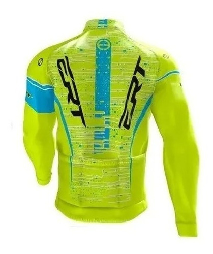 Imagem 2 de 4 de Casaco Manga Longa Ert Cycling Team Azul