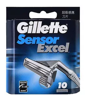 Gillette Sensor Excel - Paquete De 10