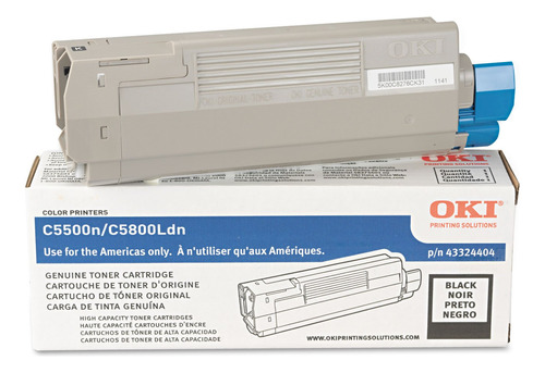 Toner Original Oki Data 43324404 C5500 5650 5660 5800 (black) 