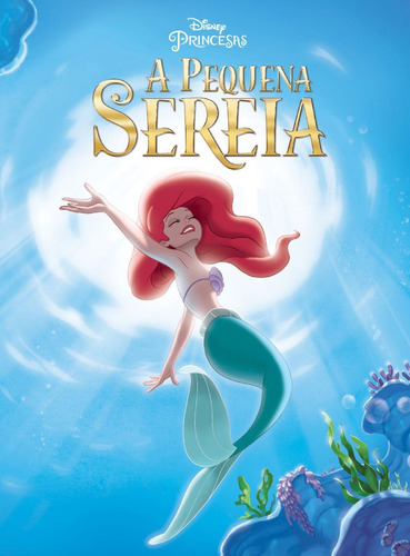 Mini Livro Da Disney A Pequena Sereia, De Jefferson Ferreira. Editorial Bicho Esperto, Capa Mole Em