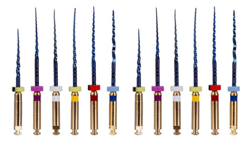 1 Juego De 12 Piezas De Motor De Endodoncia Dental Que Utili
