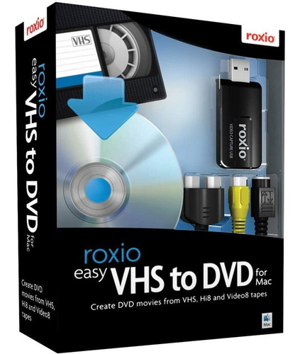 Cables Convertidores Vhs A Dvd Para Mac