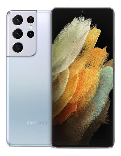 Samsung Galaxy S21 Ultra - 5g 128 Gb Phantom Silver 12 Gb Ram Grado A (Reacondicionado)