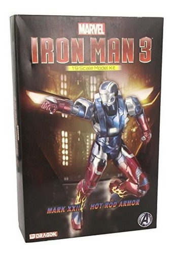 Dragon Models Iron Man 3 Mark Xxii Hot Rod Armor Model Kit 1