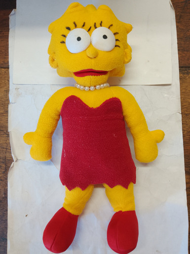 Peluche Lisa Simpson Grande Zona Retro Juguetería Vintage