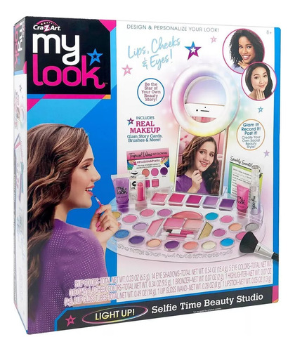 Estudio De Maquillaje Niñas Aro De Luz Selfie Time Light Up