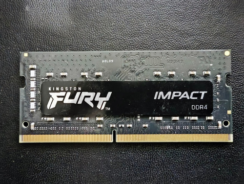 Memoria Ram Kingston Fury Impact 8gb Ddr4 Sodimm 3200mhz (Usado)