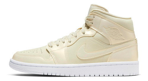 Zapatillas Jordan 1 Mid Goose Feather Yellow Ck6587_200   