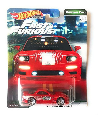 Compatible '95 Mazda Rx-7 Rojo 3/5 Premium 2019 Real Riders