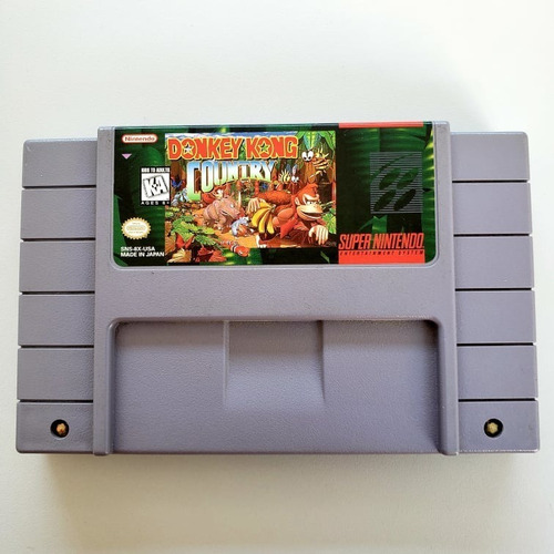 Donkey Kong Country Original Snes Super Nintendo