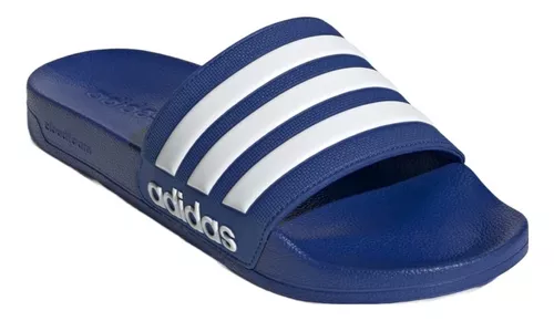 Sandalias Azul Adilette Shower Natación Gw1048