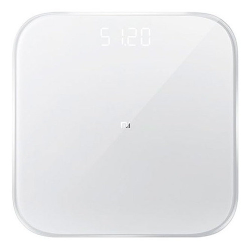 Imagen 1 de 3 de Balanza Pesa Inteligente Xiaomi Mi Smart Scale 2 Bt Blanco