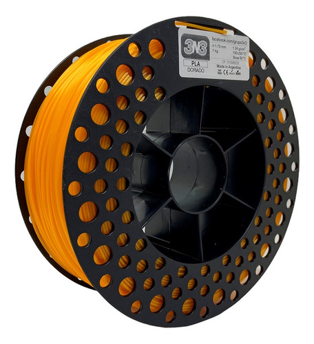 Imagen 9 de 10 de Filamento Pla 3n3 1.75mm 1kg Macrotec